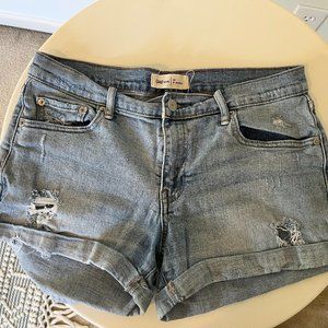 Gap women's 1969 3" denim shorts size 29